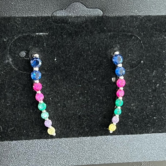 Swarovski Crystal Crawler Earrings - Picture 7 of 7